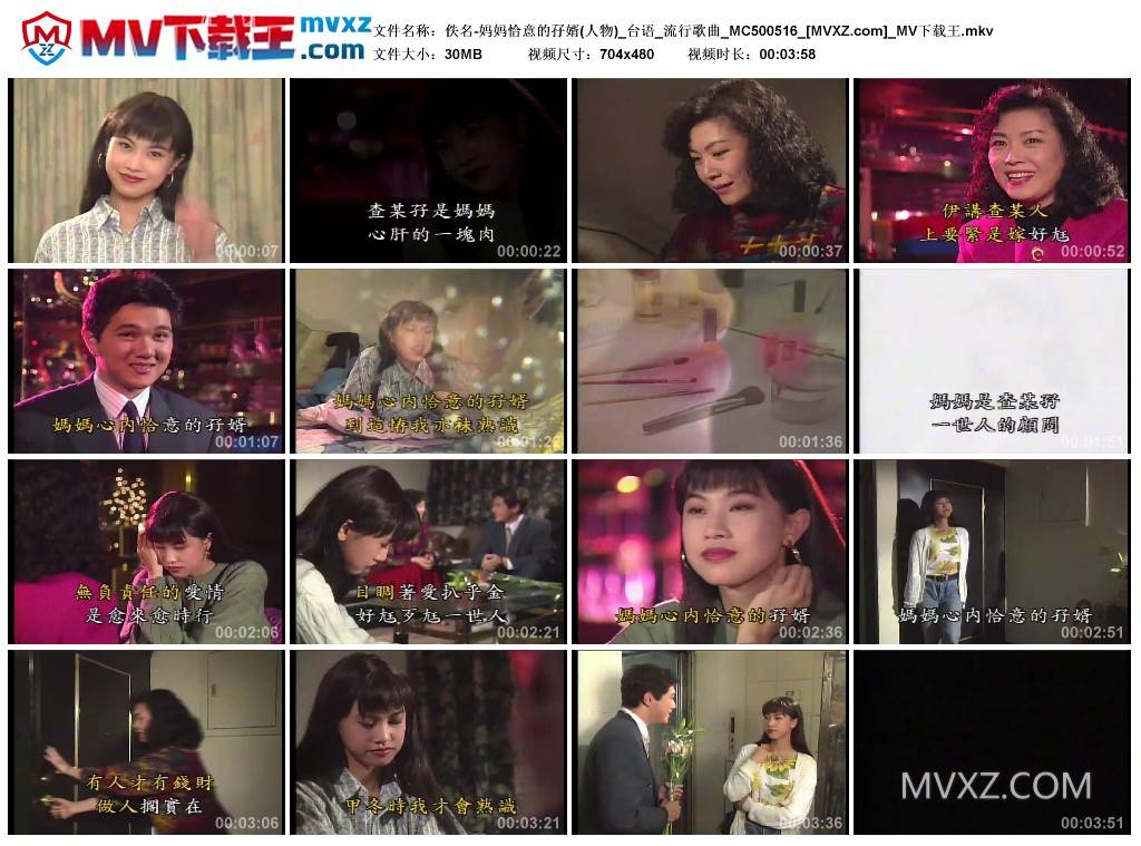 佚名-妈妈恰意的孖婿(人物)_台语_流行歌曲_MC500516